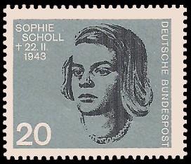 20 Pf Briefmarke: 20. Jahrestag des Attentats vom 20.7.1944