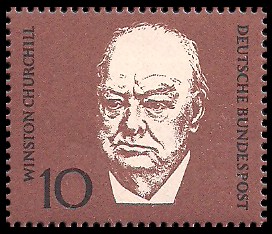 10 Pf Briefmarke: 1. Todestag Konrad Adenauer