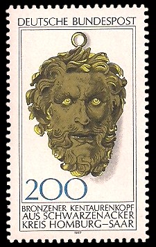 200 Pf Briefmarke: Archäologische Funde