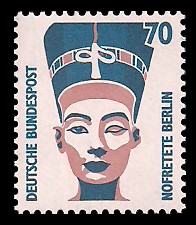 70 Pf Briefmarke: Serie Sehenswürdigkeiten