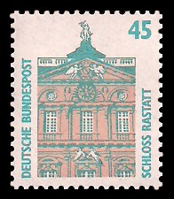 45 Pf Briefmarke: Serie Sehenswürdigkeiten