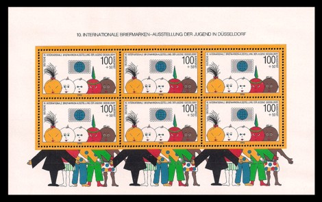  Briefmarke: Block: 10. Internationale Briefmarken-Ausstellung der Jugend