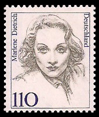 110 Pf Briefmarke: Frauen der deutschen Geschichte