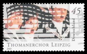 45 Ct Briefmarke: Berühmte Knabenchöre