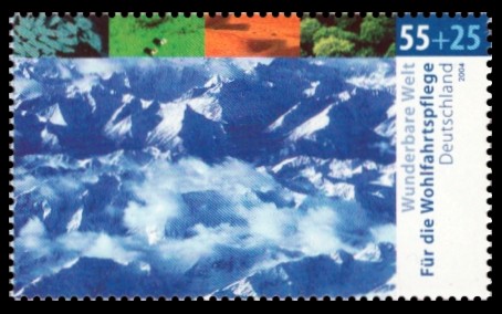 55 + 25 Ct Briefmarke: Wohlfahrtsmarke 2004, Wunderbare Welt