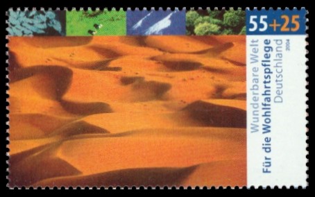 55 + 25 Ct Briefmarke: Wohlfahrtsmarke 2004, Wunderbare Welt