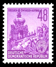 48 Pf Briefmarke: Fünfjahresplan