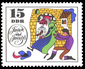 15 Pf Briefmarke: Märchen Jorinde und Joringel