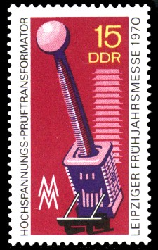 15 Pf Briefmarke: Leipziger Frühjahrsmesse 1970