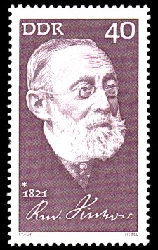 40 Pf Briefmarke: 150. Geburtstag Rudolf Virchow