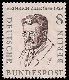 8 Pf Briefmarke: Berühmte Männer Berlins