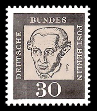 30 Pf Briefmarke: Bedeutende Deutsche