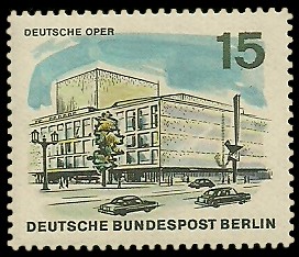 15 Pf Briefmarke: Neues Berlin