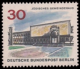 30 Pf Briefmarke: Neues Berlin