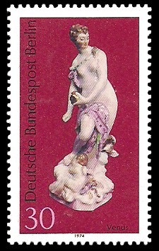 30 Pf Briefmarke: Berliner Porzellan