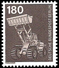 180 Pf Briefmarke: Industrie und Technik