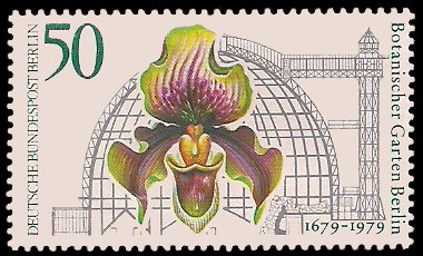 50 Pf Briefmarke: 300 Jahre Botanischer Garten Berlin