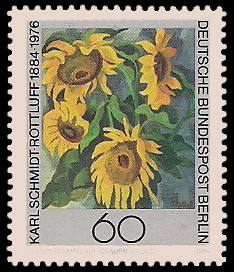 60 Pf Briefmarke: 100.Geburtstag Karl Schmidt-Rottluff