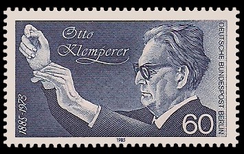 60 Pf Briefmarke: 100. Geburtstag Otto Klemperer