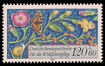 120 + 60 Pf Briefmarke: Wohlfahrtsmarke 1985, Miniaturen