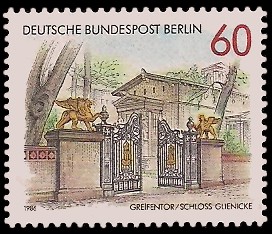 60 Pf Briefmarke: Tore in Berlin